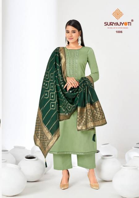 Suryajyoti Kalpi Vol 1 Designer Dress Material Catalog
